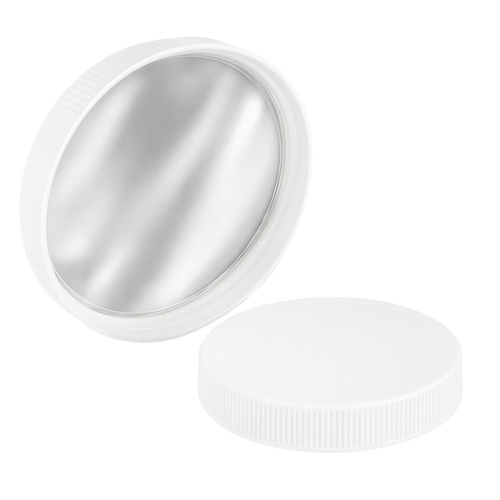 Clear PET Round Wide-Mouth Plastic Jars - 1 Gallon